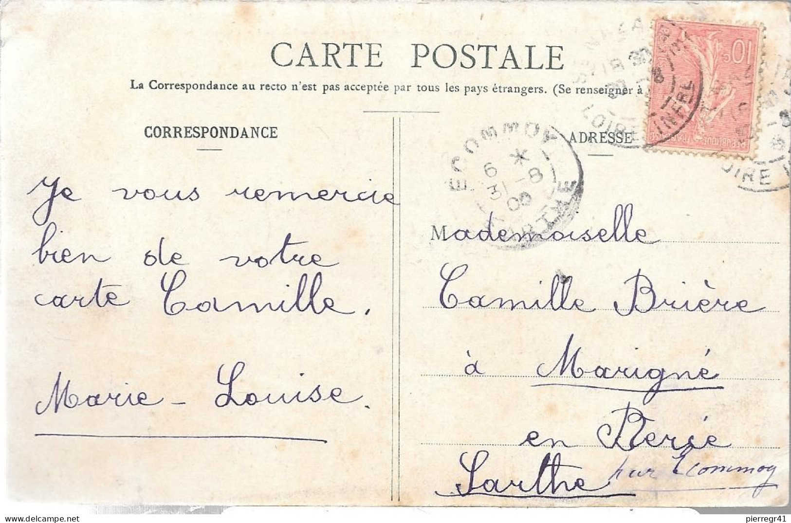 CPA-1900--PAQUEBOT MARTINIQUE-Cie CGT-Quittant St Nazaire-TBE/RARE - Passagiersschepen