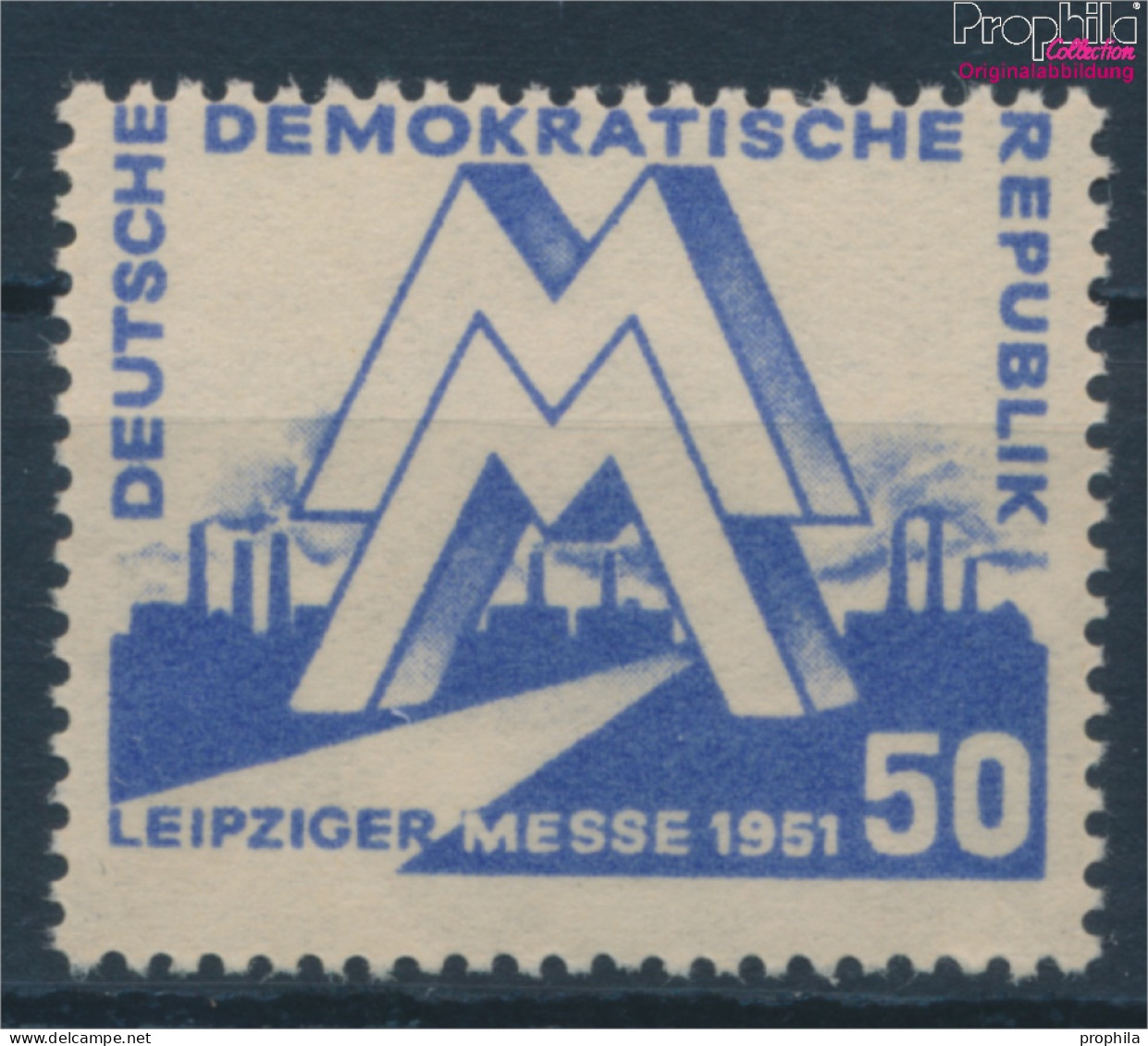 DDR 283 Postfrisch 1951 Leipziger Frühjahrsmesse (10351666 - Unused Stamps