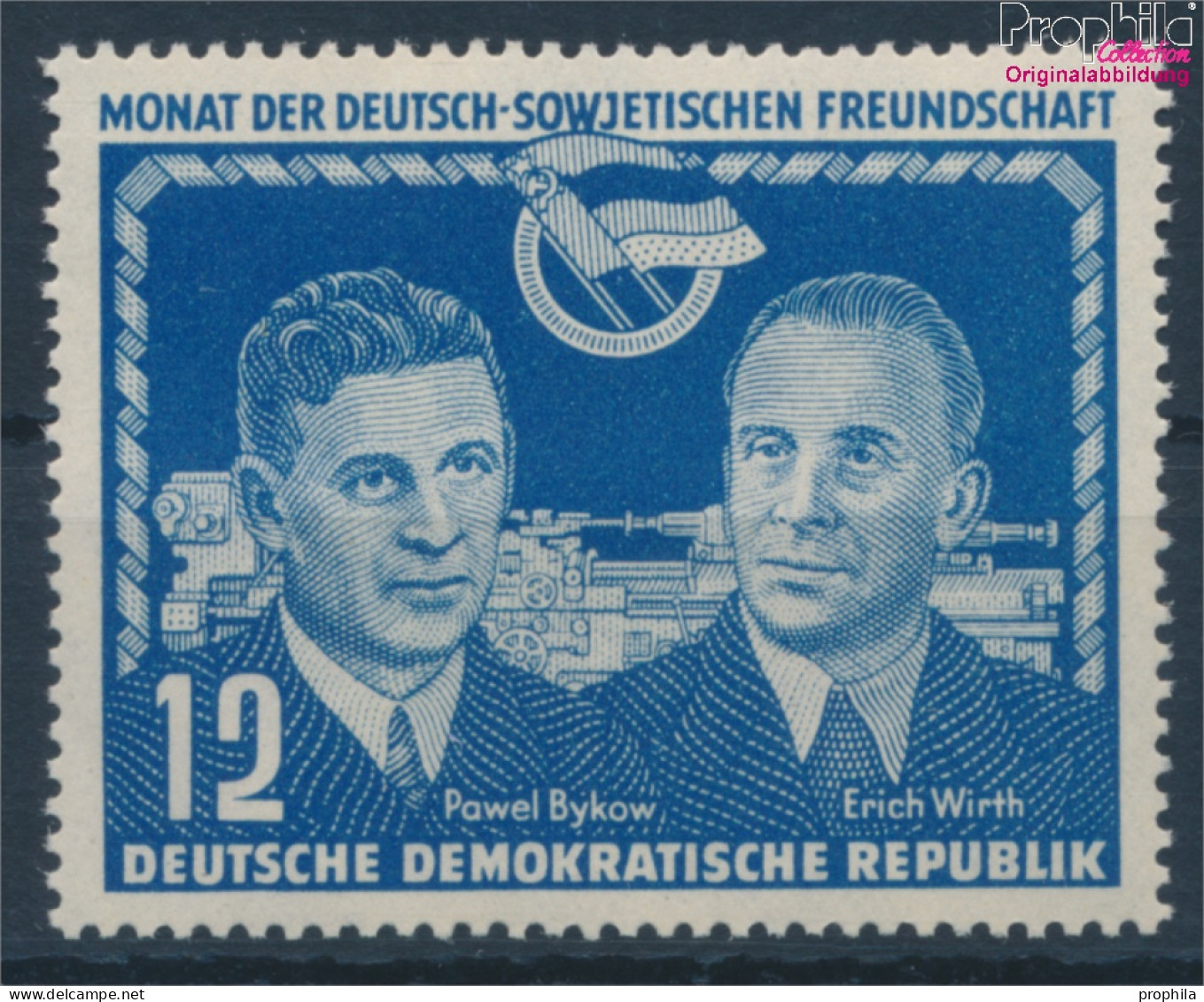 DDR 296 Postfrisch 1951 Deutsch-sowjetische Freundschaft (10351662 - Unused Stamps