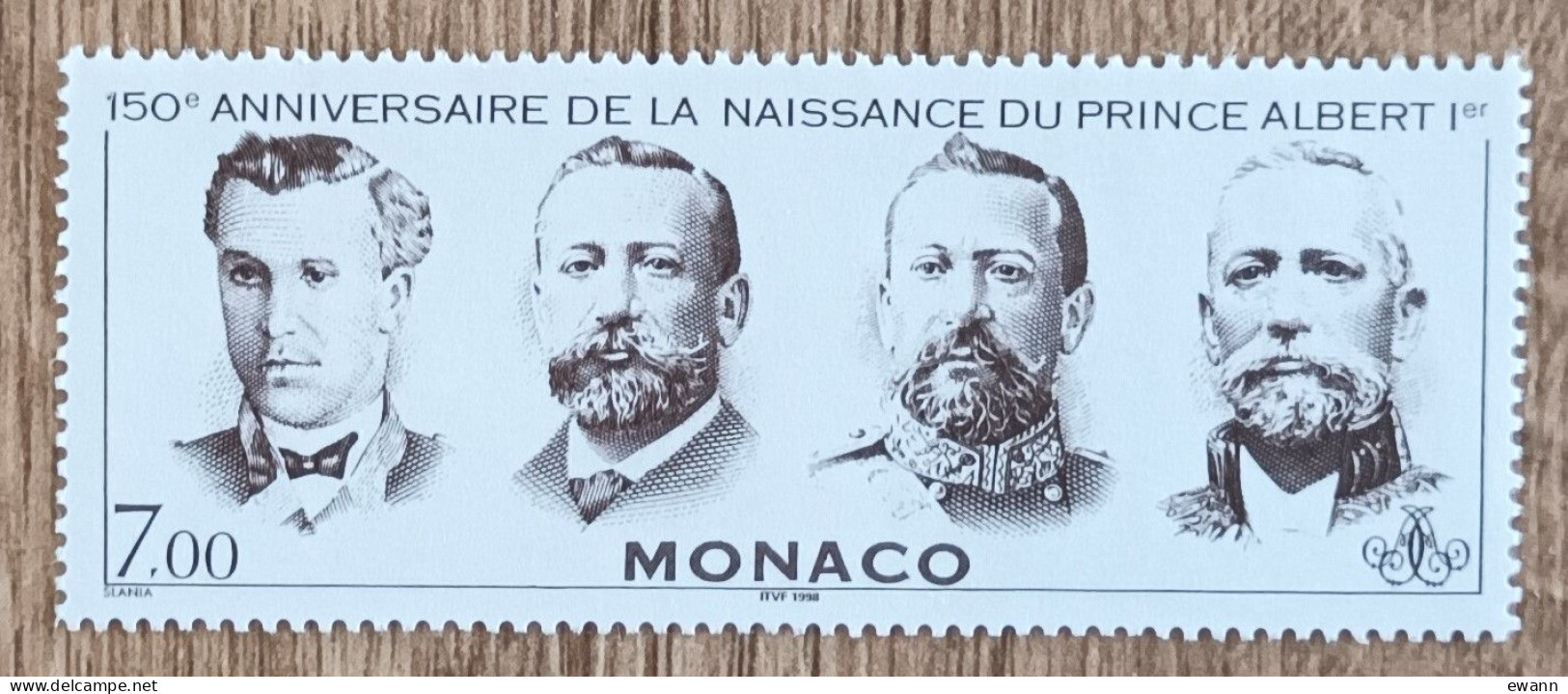 Monaco - YT N°2154 - Prince Albert 1er - 1998 - Neuf - Ongebruikt