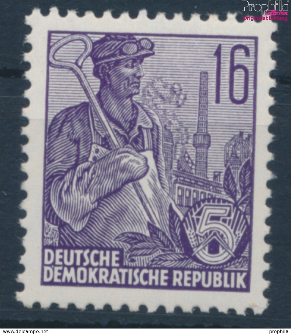 DDR 412 Postfrisch 1953 Fünfjahresplan (II) (10351599 - Ungebraucht