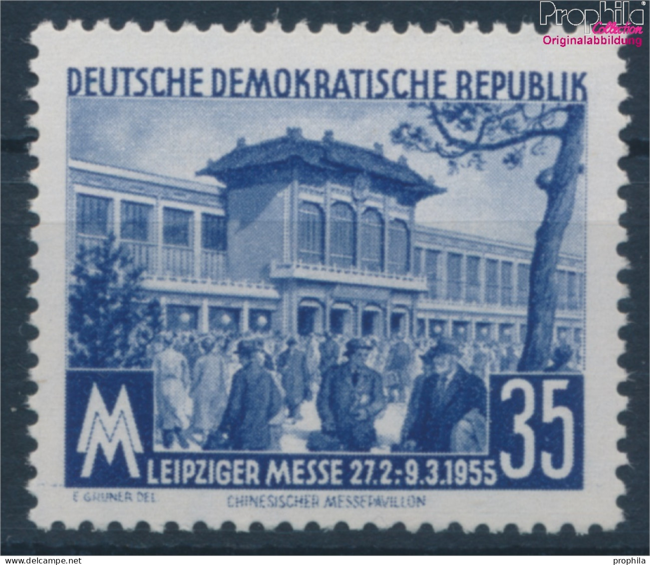 DDR 448 Postfrisch 1955 Leipziger Frühjahrsmesse (10351562 - Neufs