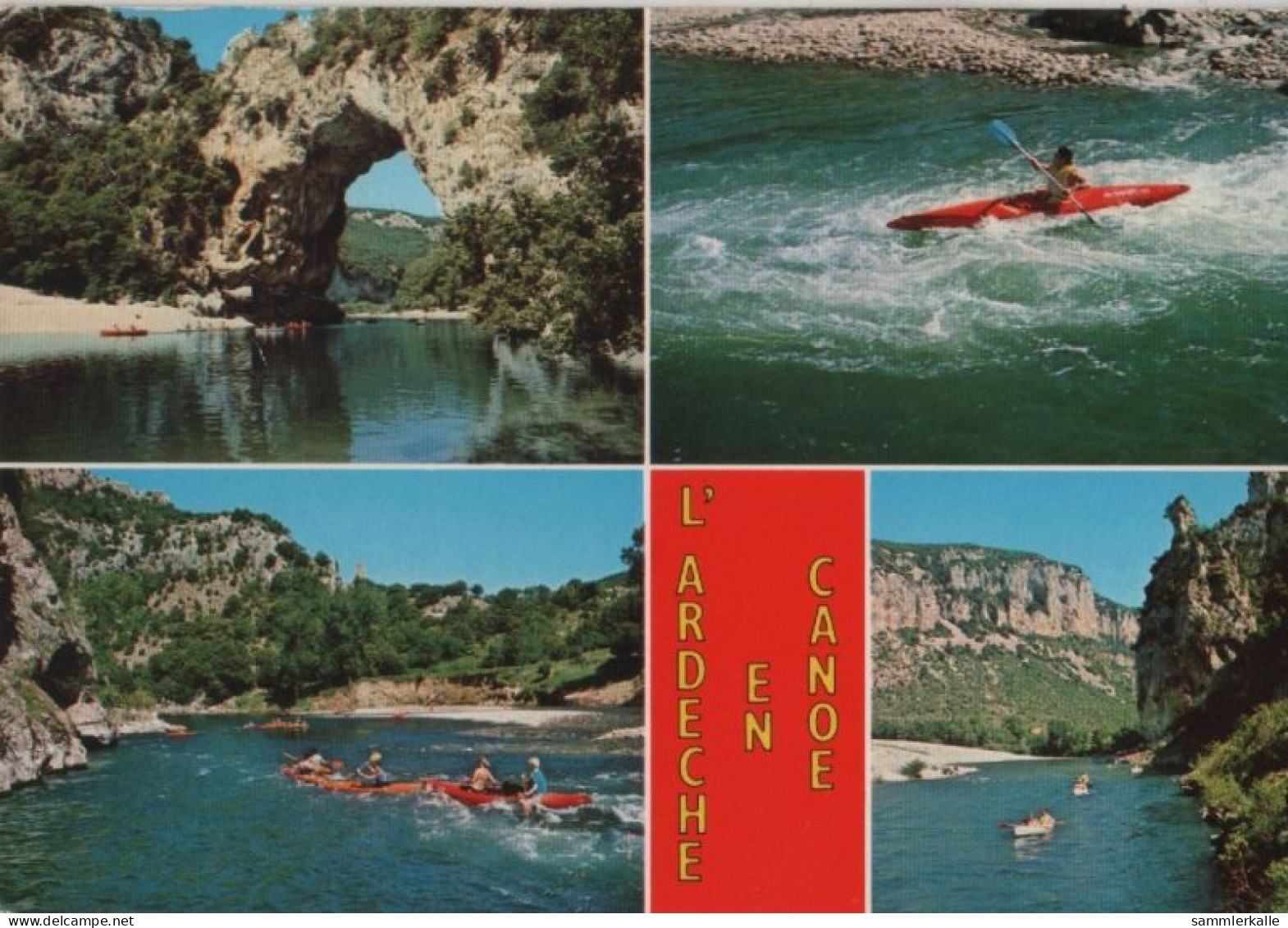 66118 - Frankreich - Ardèche - En Canoe - 1985 - Otros