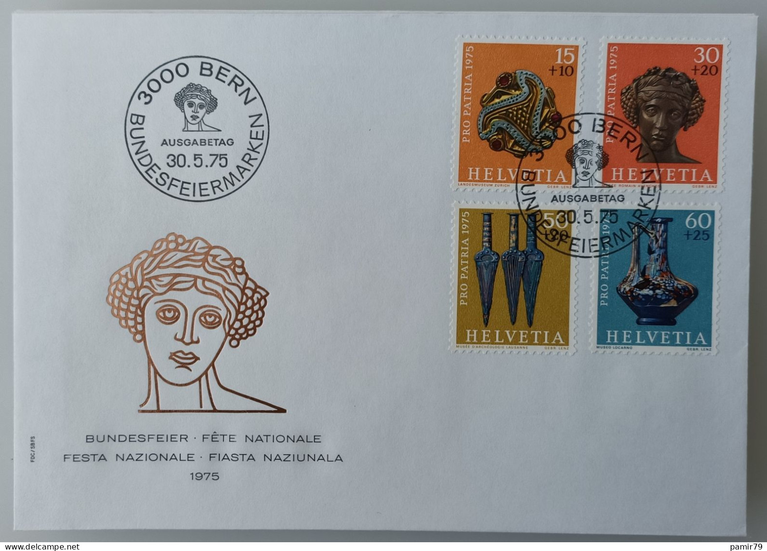 1975 FDC Pro Patria - FDC