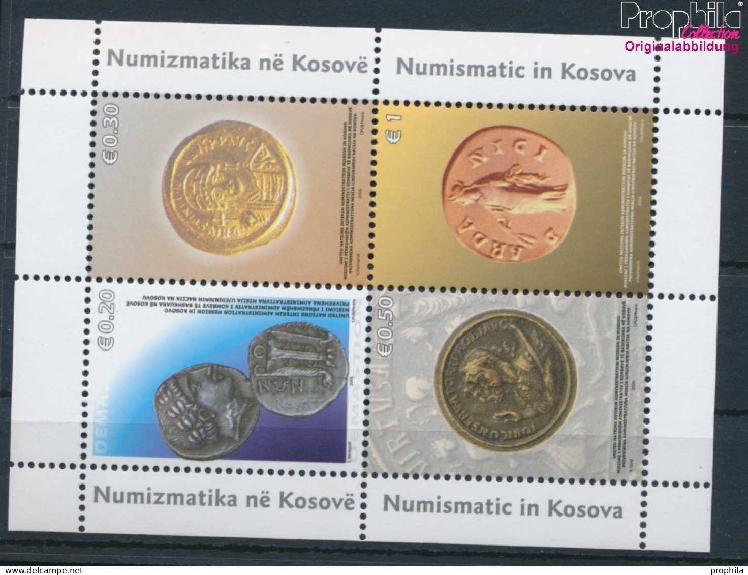 Kosovo Block4 (kompl.Ausg.) Postfrisch 2006 Historische Münzen (10348048 - Kosovo