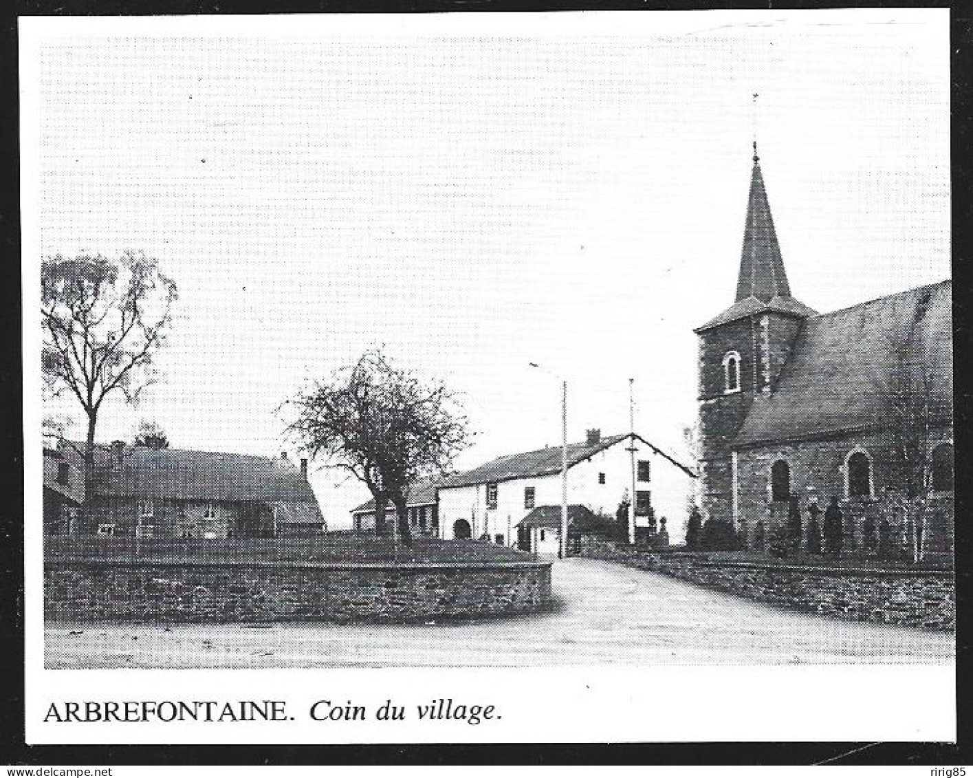 1980  --  BELGIQUE . ARBREFONTAINE . VUE DU VILLAGE  . 4A775 - Non Classés