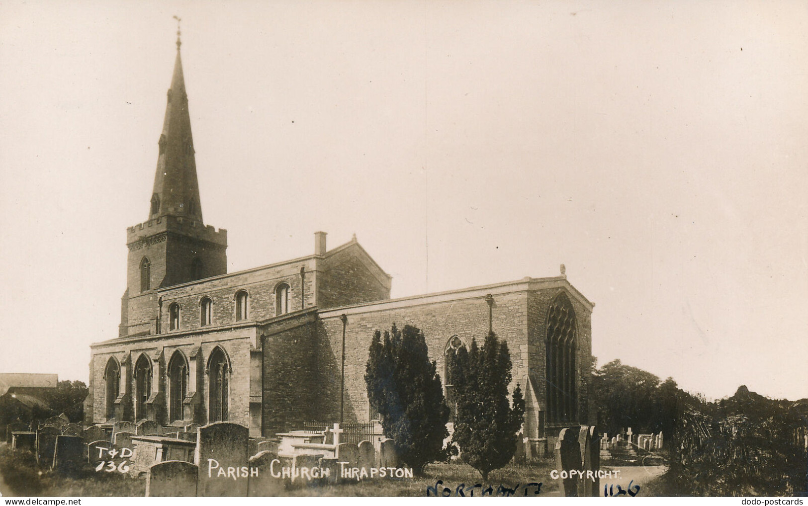 PC41910 Parish Church. Thrapston - World