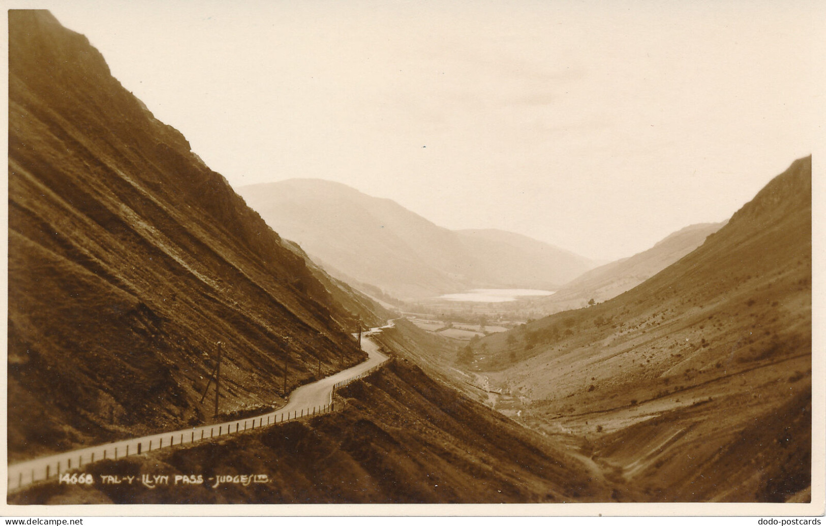 PC41600 Tal Y Llyn Pass. Judges Ltd. No 14668 - World