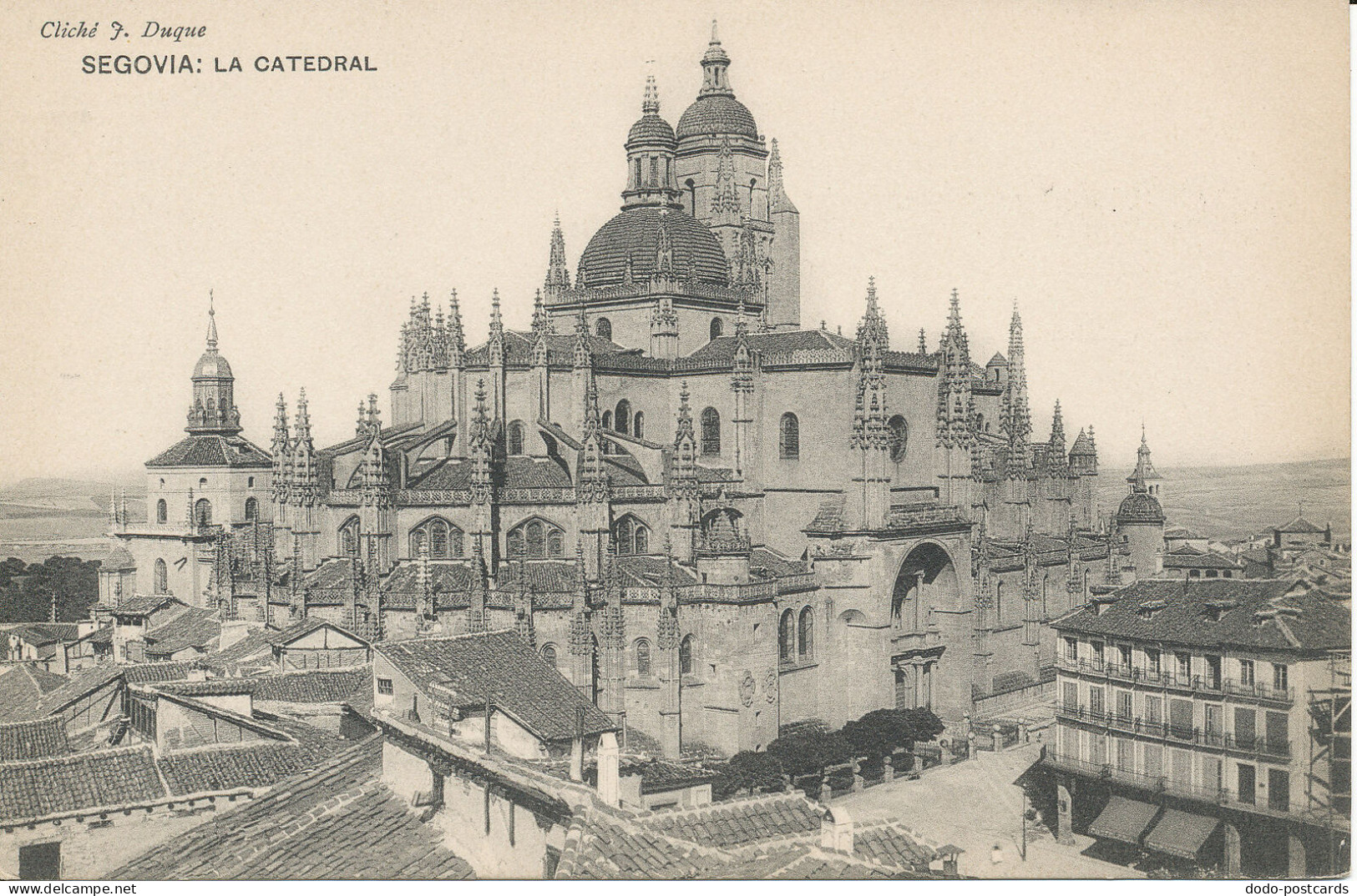 PC38557 Segovia. La Catedral. J. Dugue. B. Hopkins - World