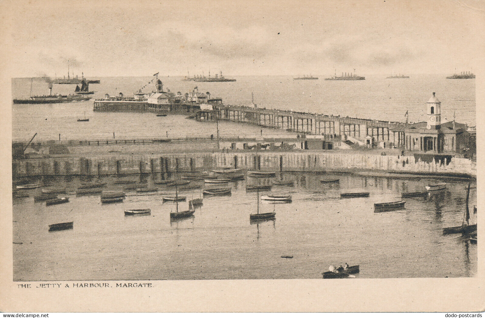 PC41063 The Jetty And Harbour. Margate. F. S. Gahan. RA - World