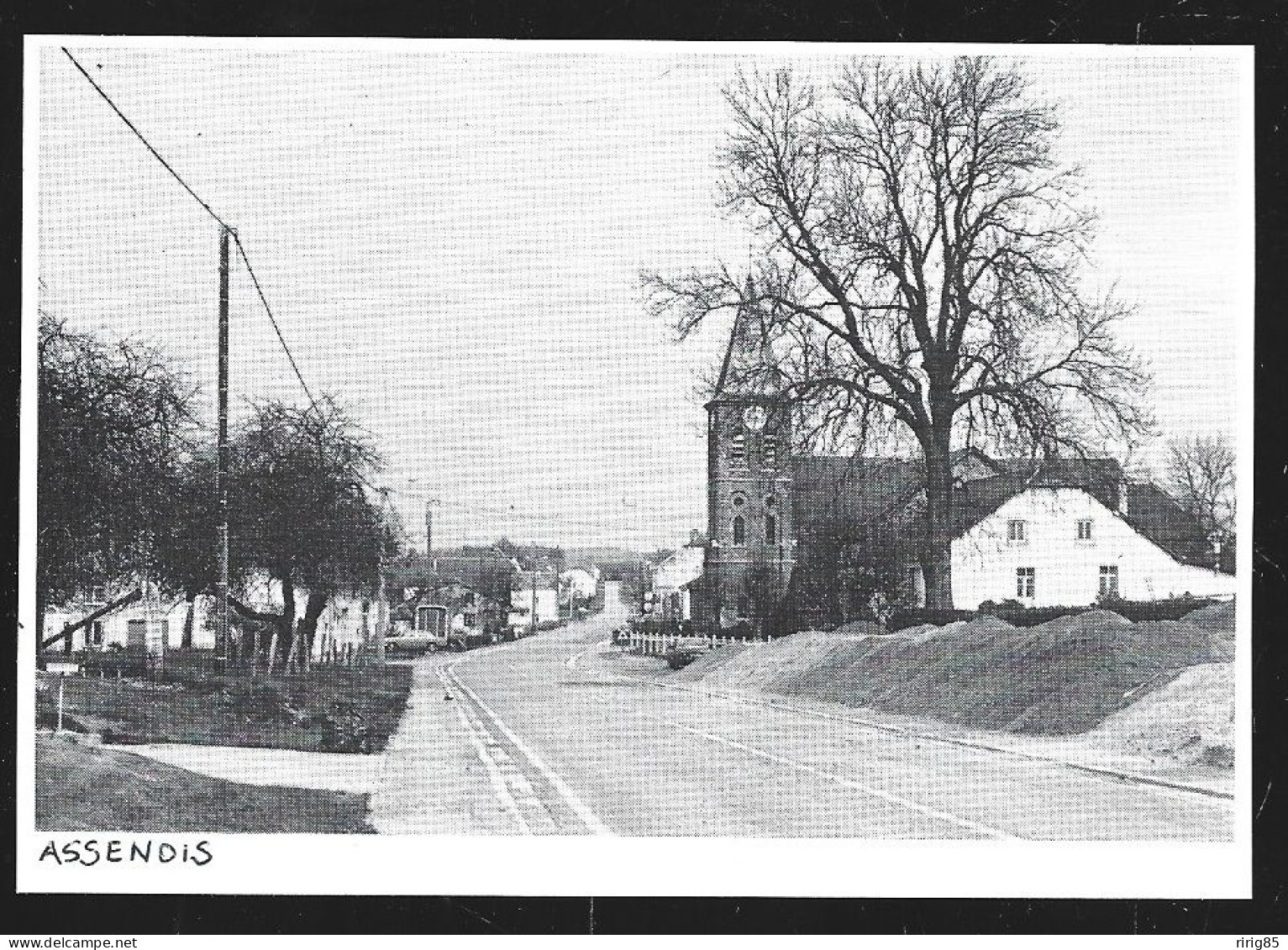 1980  --  BELGIQUE . ASSENOIS . VUE DU VILLAGE  . 4A776 - Unclassified