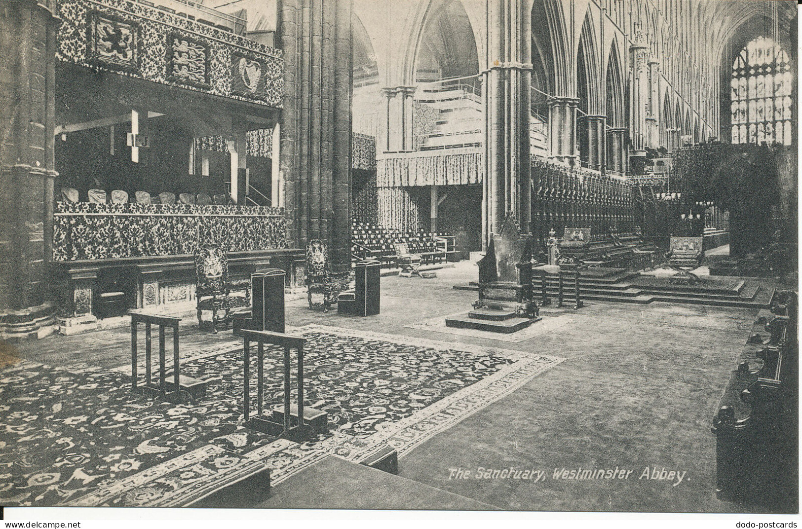 PC43967 The Sanctuary. Westminster Abbey. Valentine - World