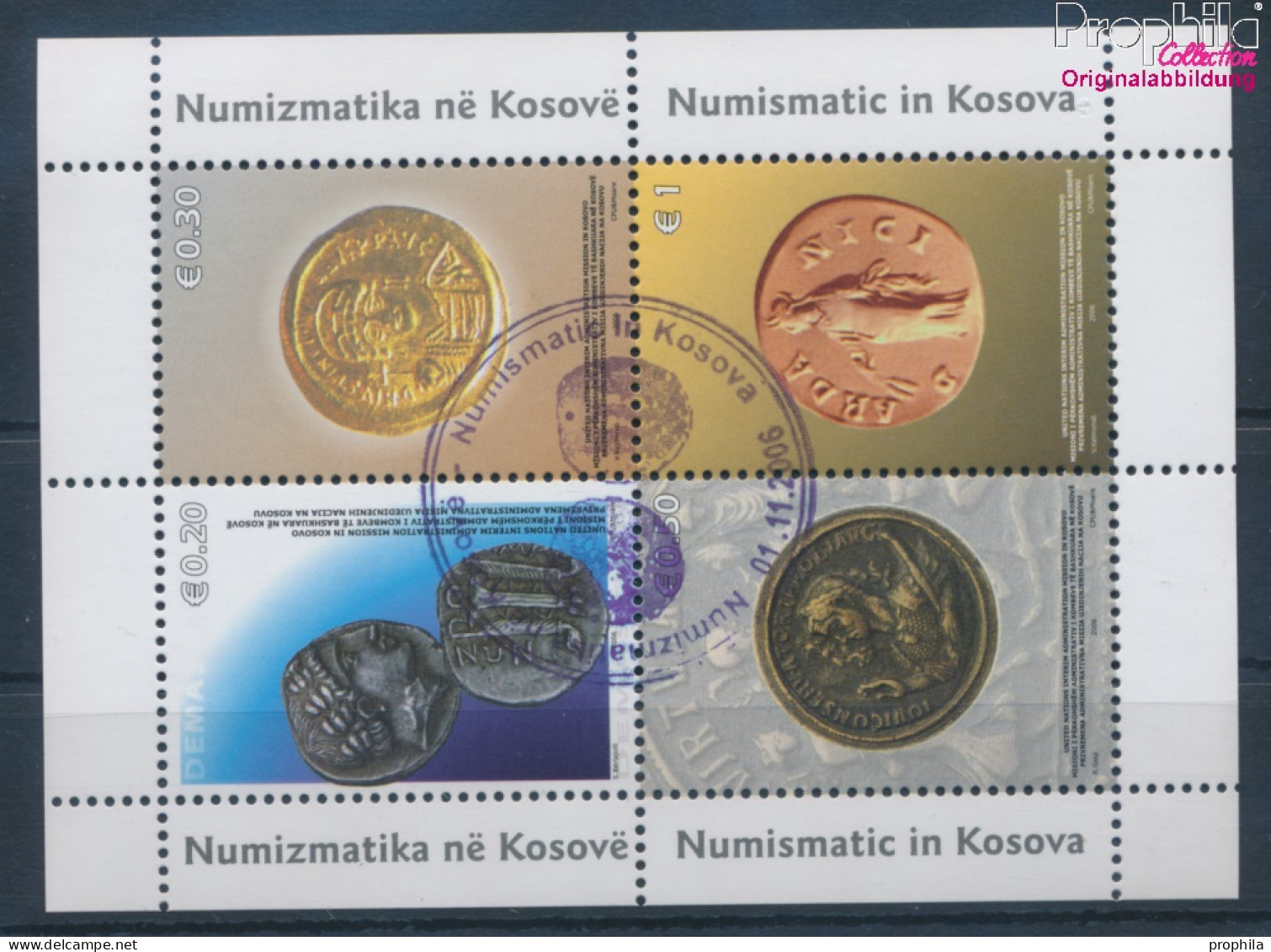 Kosovo Block4 (kompl.Ausg.) Gestempelt 2006 Historische Münzen (10346738 - Kosovo