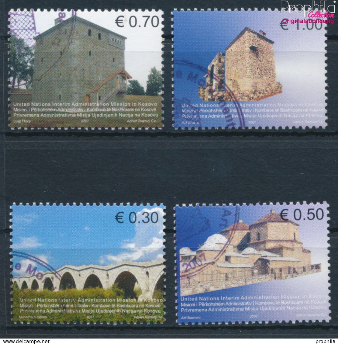 Kosovo 86-89 (kompl.Ausg.) Gestempelt 2007 Architektur (10348034 - Kosovo