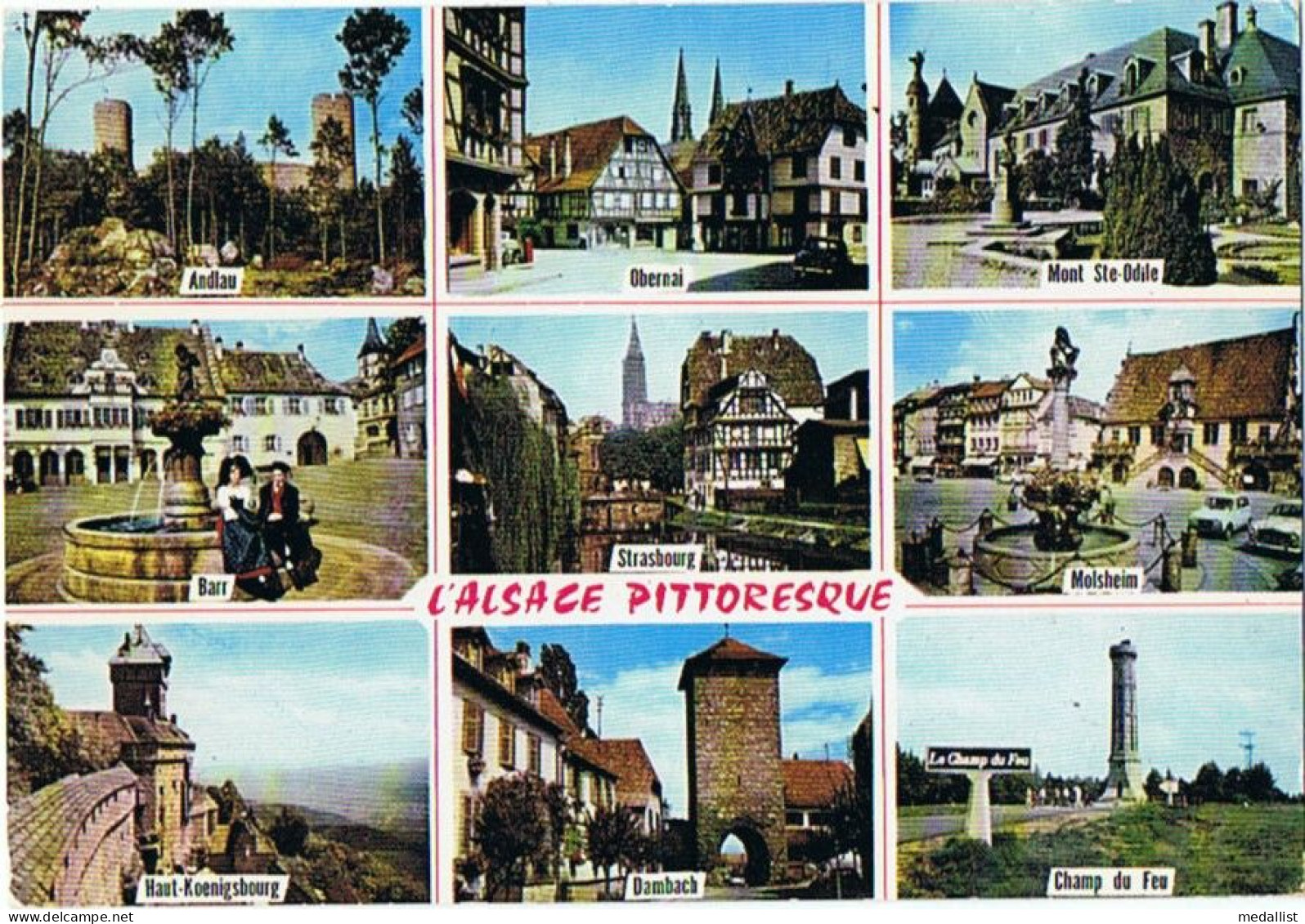 CPM..67..L'ALSACE PITTORESQUE - Alsace