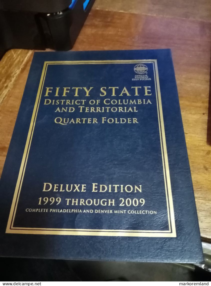 Fifty State Quarter Folder 1999-2009 - Matériel