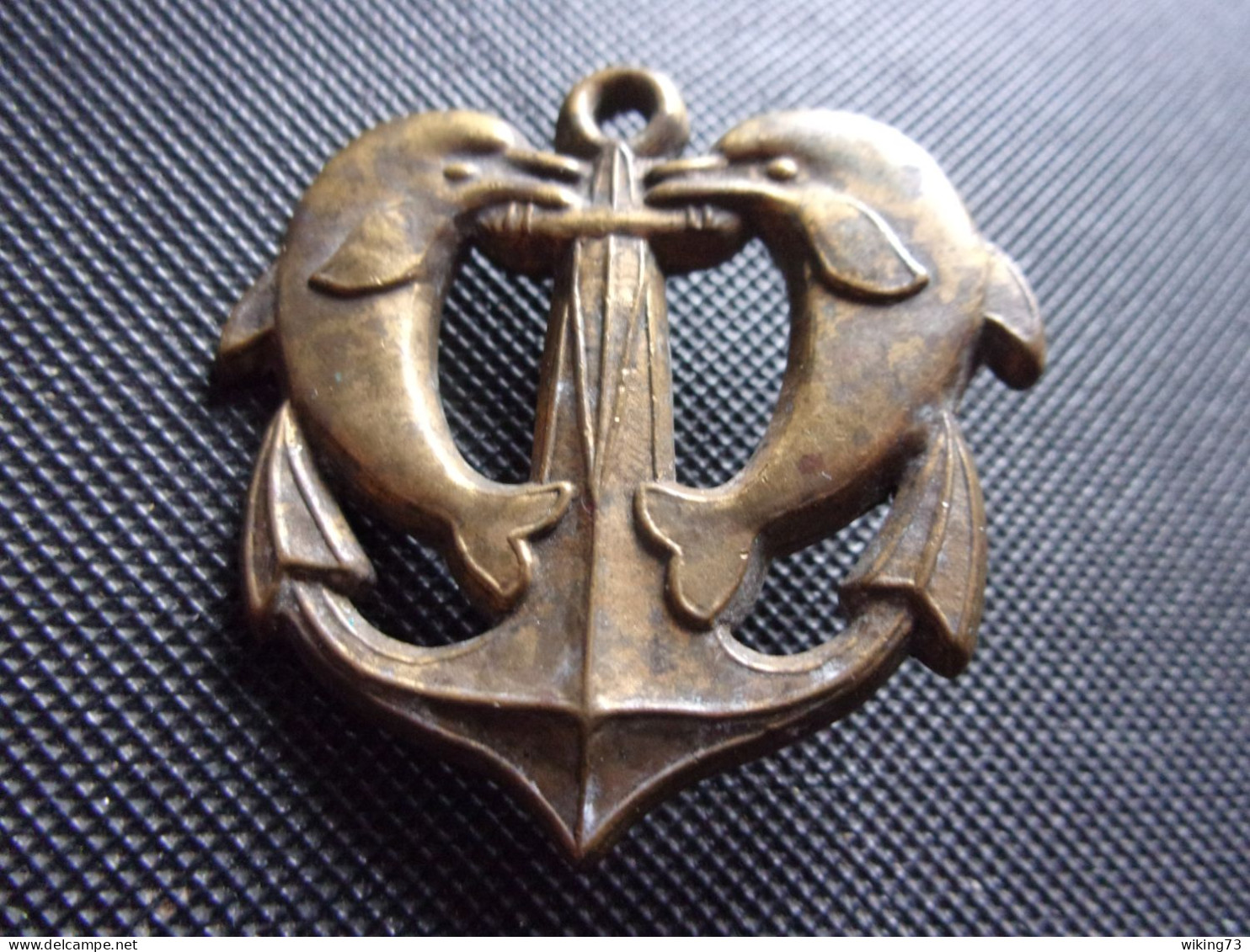Insigne Plongeur De Bord - Marine Nationale - Dauphin - Brevet - Plongée - Marine