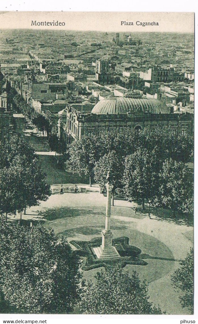 AM-301  MONTEVIDEO : Plaza Cagancha - Uruguay