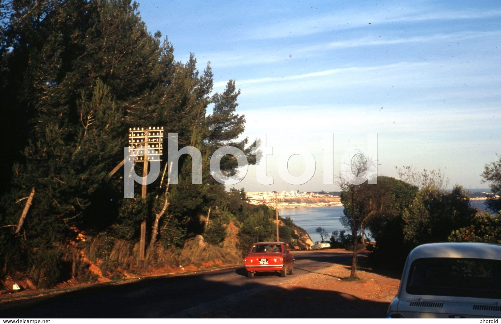 1974 DATSUN 1200 SESIMBRA PORTUGAL PORTUGAL 35mm AMATEUR DIAPOSITIVE SLIDE Not PHOTO No FOTO Nb3978 - Diapositive