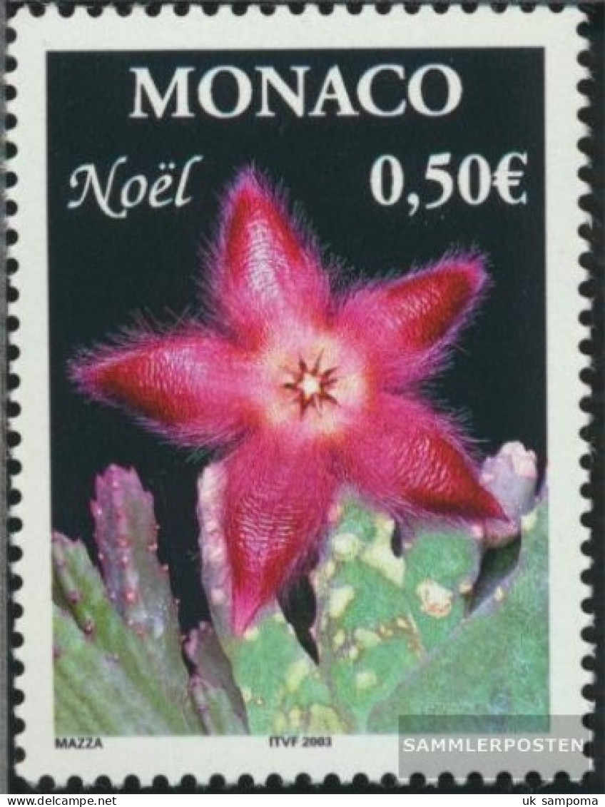 Monaco 2669 (complete Issue) Unmounted Mint / Never Hinged 2003 Christmas - Neufs