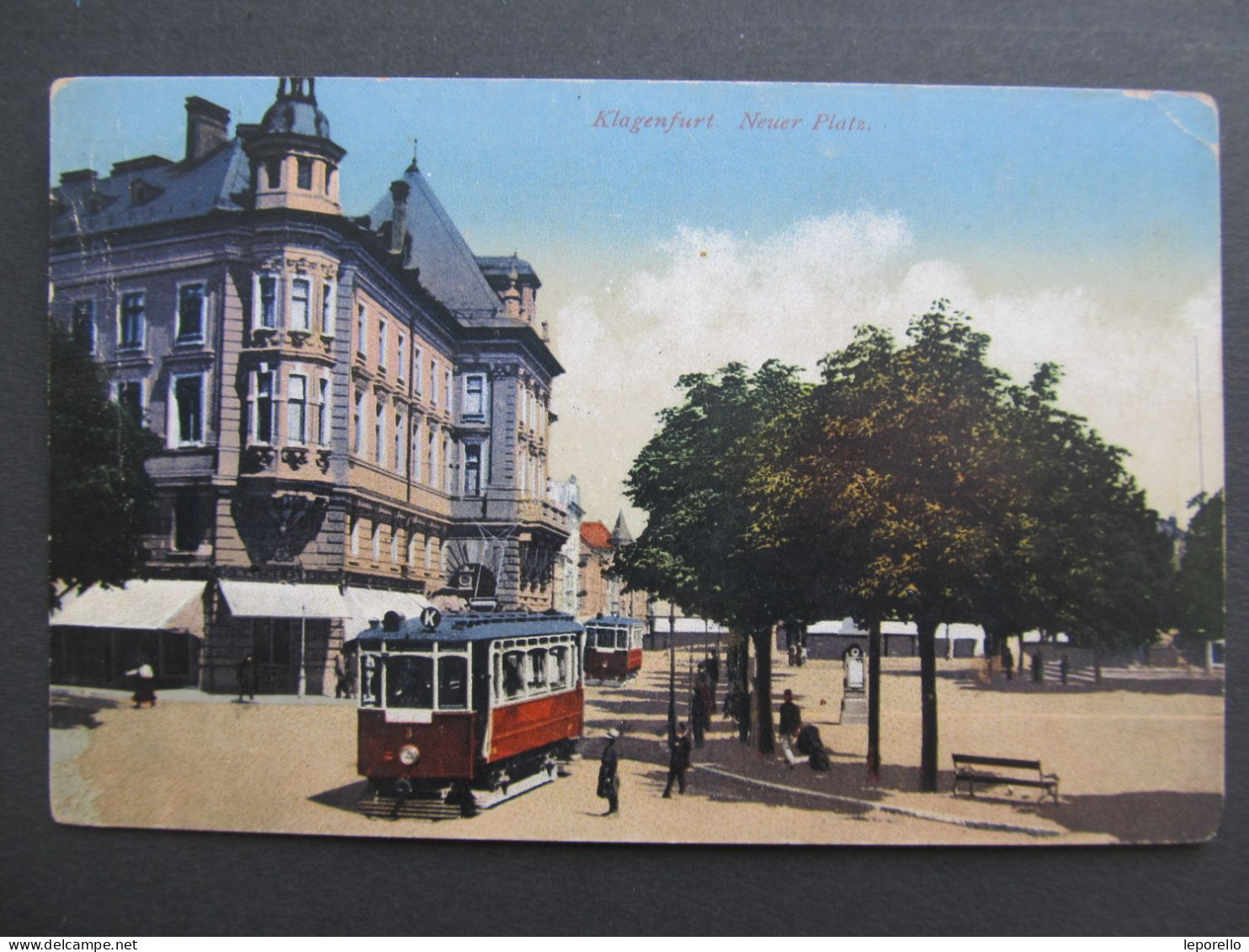 AK KLAGENFURT Strassenbahn Ca. 1915  // D*59071 - Klagenfurt