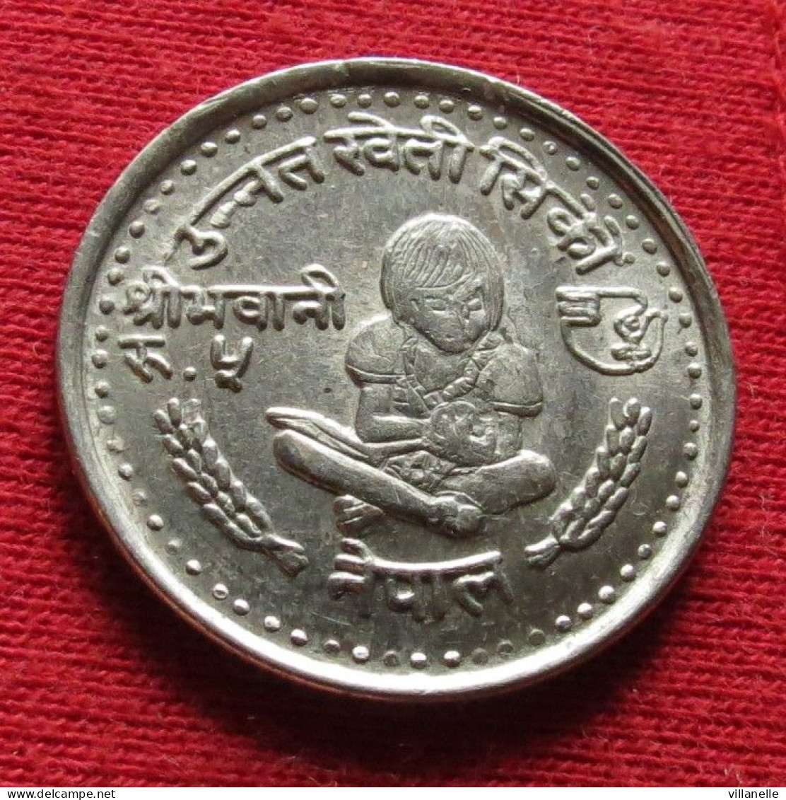 Nepal 5 Rupees 1980 FAO F.a.o. UNC ºº - Népal