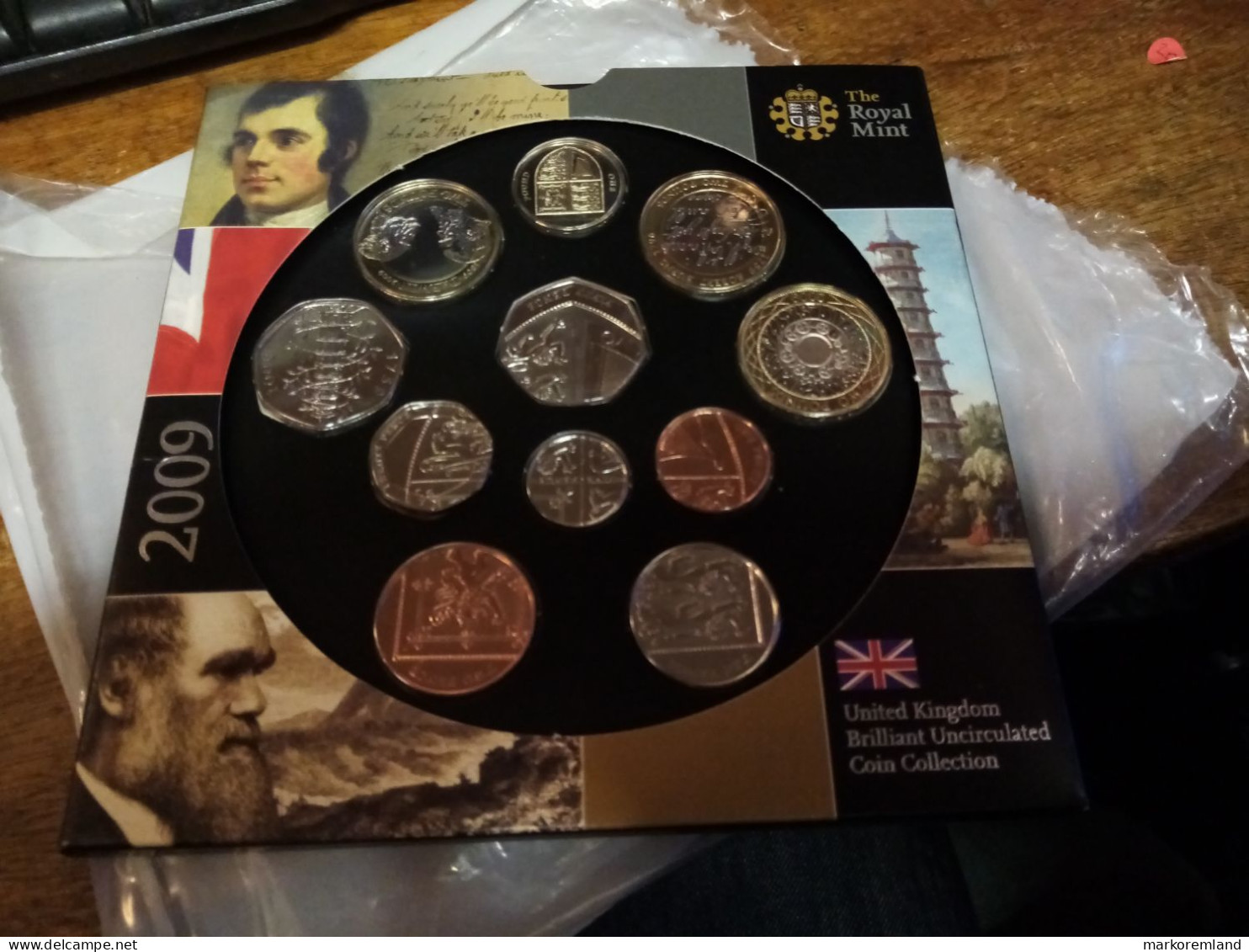 2009 Royal Mint British Decimal Coin Set - Mint Sets & Proof Sets
