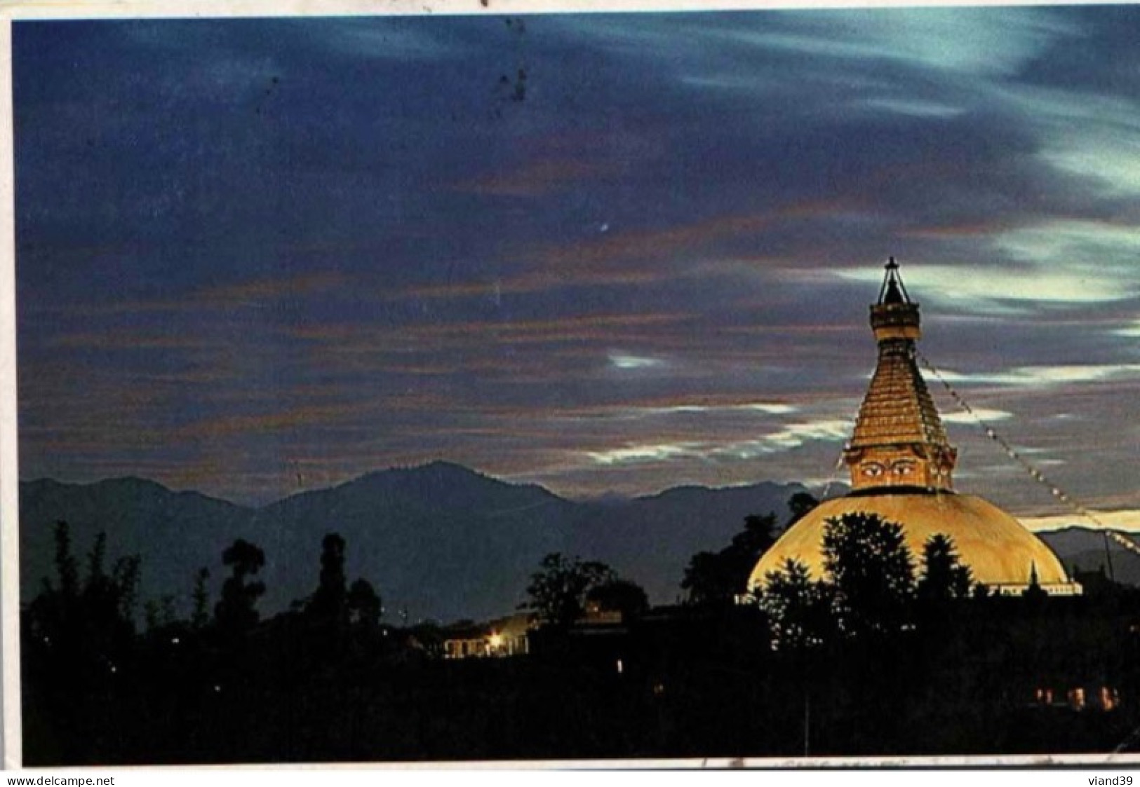 KATHMANDOU. -  Boudha Before Sunset - Népal