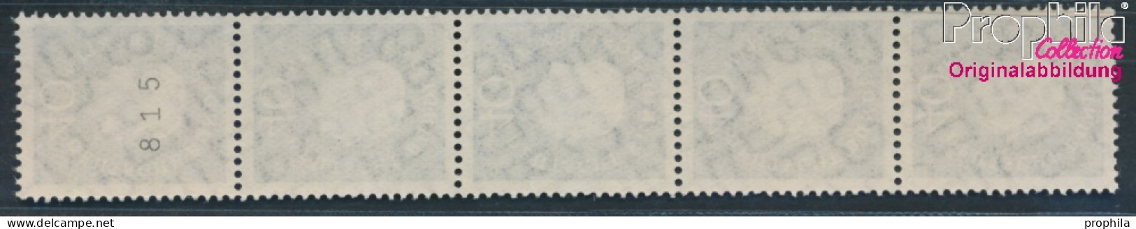 Berlin (West) 185R Fünferstreifen Postfrisch 1959 Heuss (10347698 - Nuovi