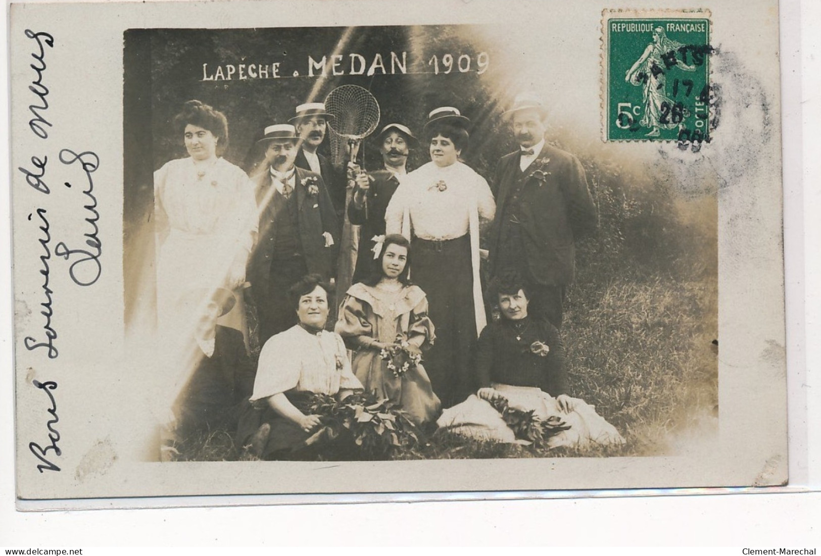 MEDAN : La Peche 1909 - Etat - Medan