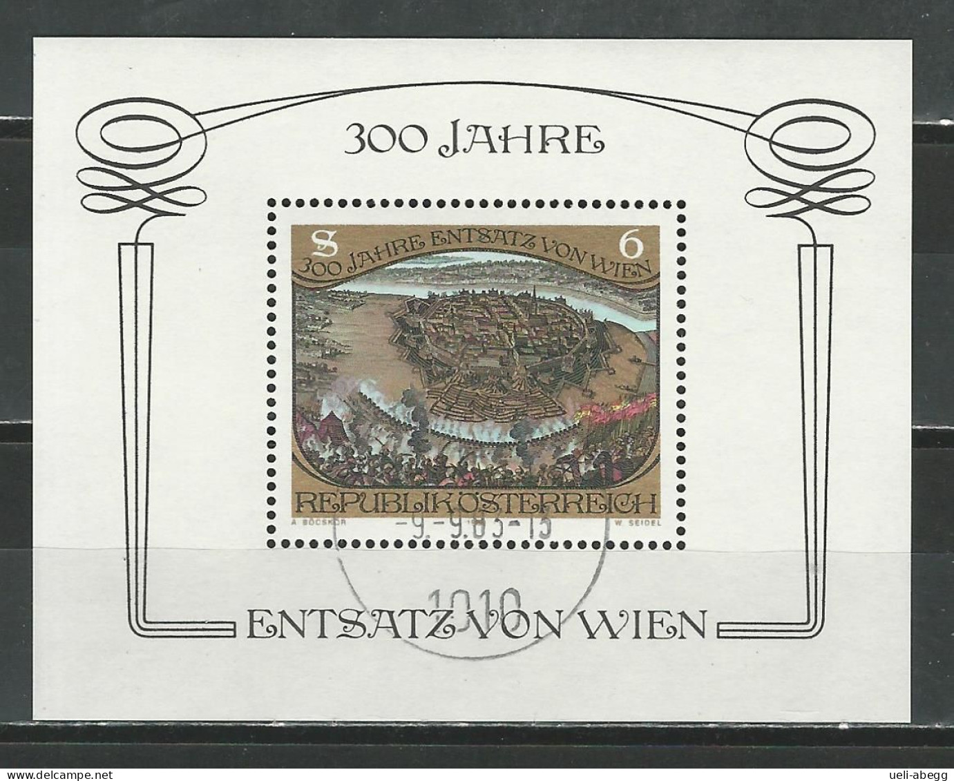 Österreich Mi Bl.6 O - Blocks & Sheetlets & Panes