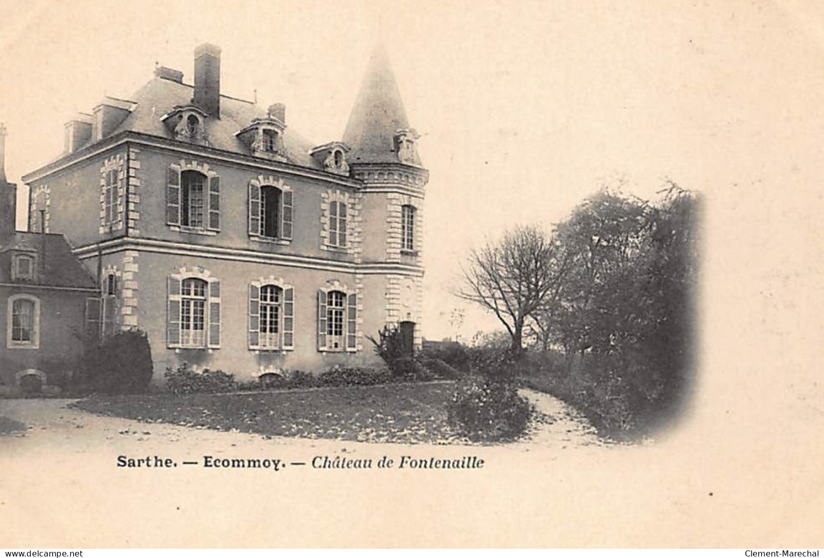 ECOMMOY : Chateau De Fontenaille - Tres Bon Etat - Ecommoy
