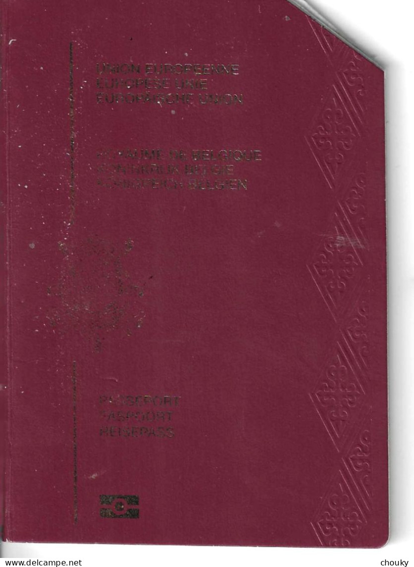 Passeport Belge (2011) - Documents Historiques