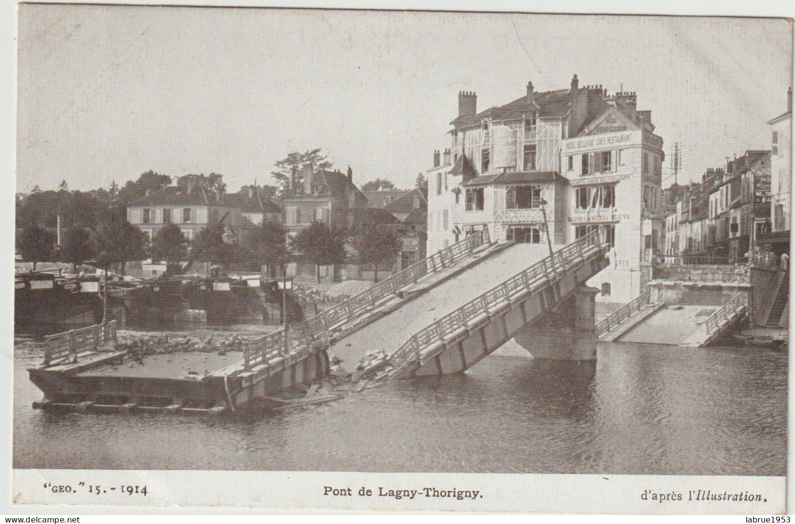 Pont De Lagny-Thorigny  - ( G.2076) - Lagny Sur Marne