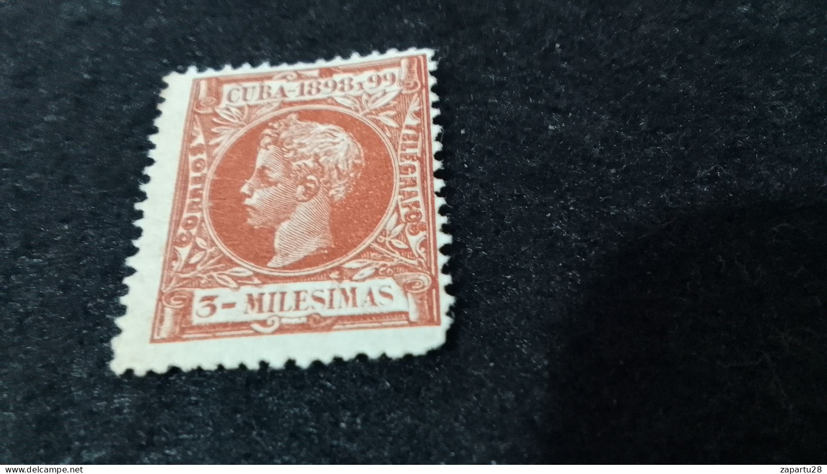 CUBA- 1890-99    3  M    DAMGASIZ - Used Stamps