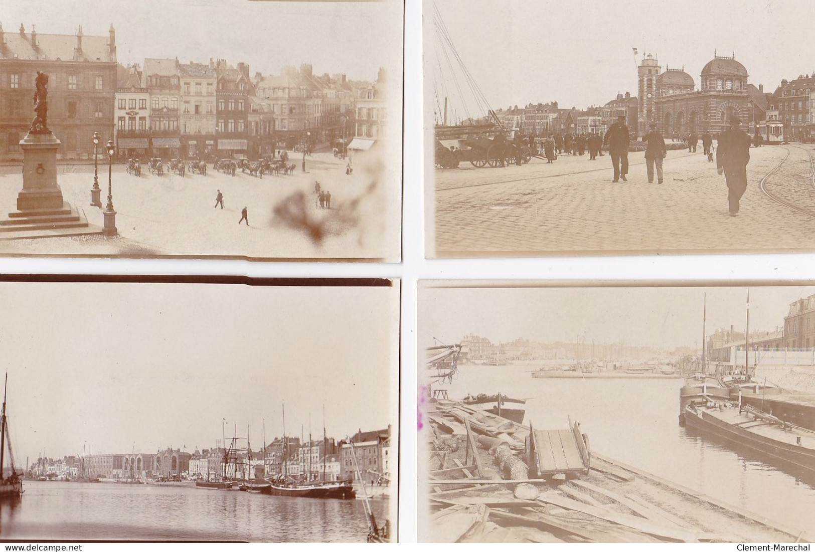 DUNKERQUE : Lot De 13 Cartes Photo Vers 1910 - Très Bon état - Dunkerque