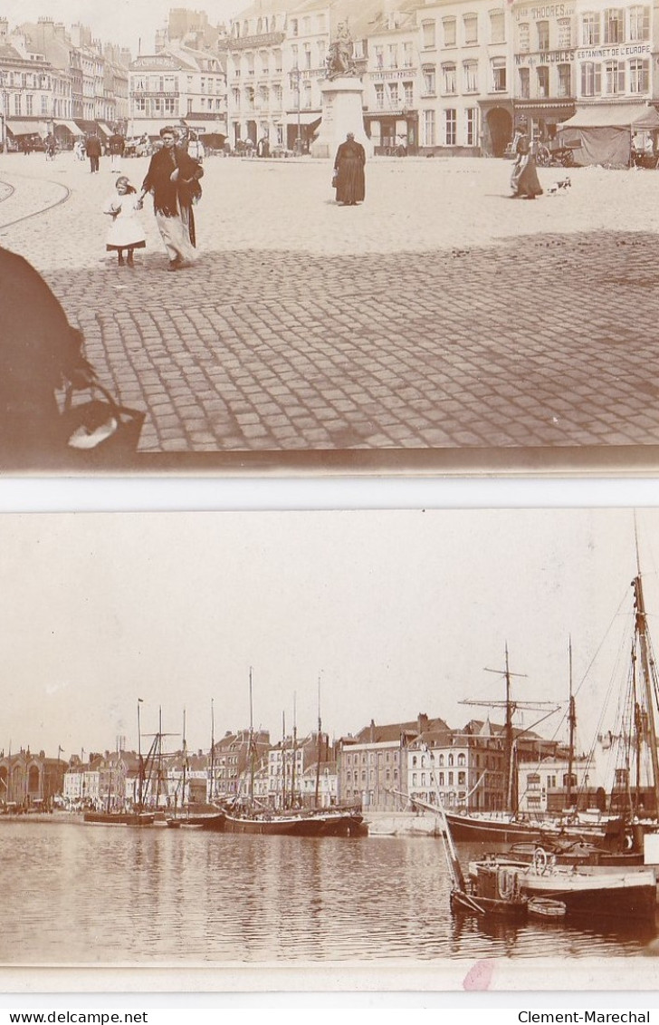 DUNKERQUE : Lot De 13 Cartes Photo Vers 1910 - Très Bon état - Dunkerque