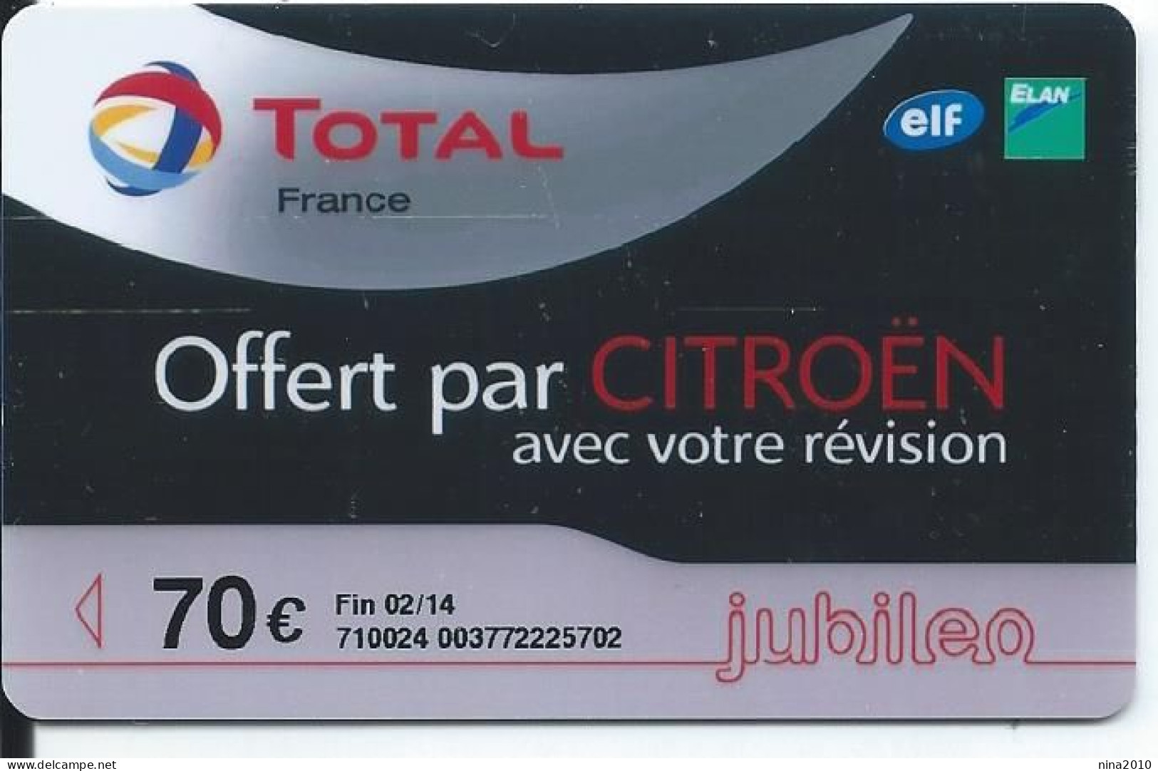 Carte Cadeau - Total / Citroen - GIFT CARD /GESCHENKKARTE - Gift Cards