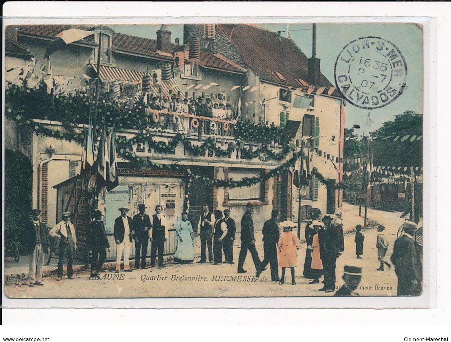 BEAUNE : Quartier Bretonnière, Kermesse De 1906 - Très Bon état - Beaune