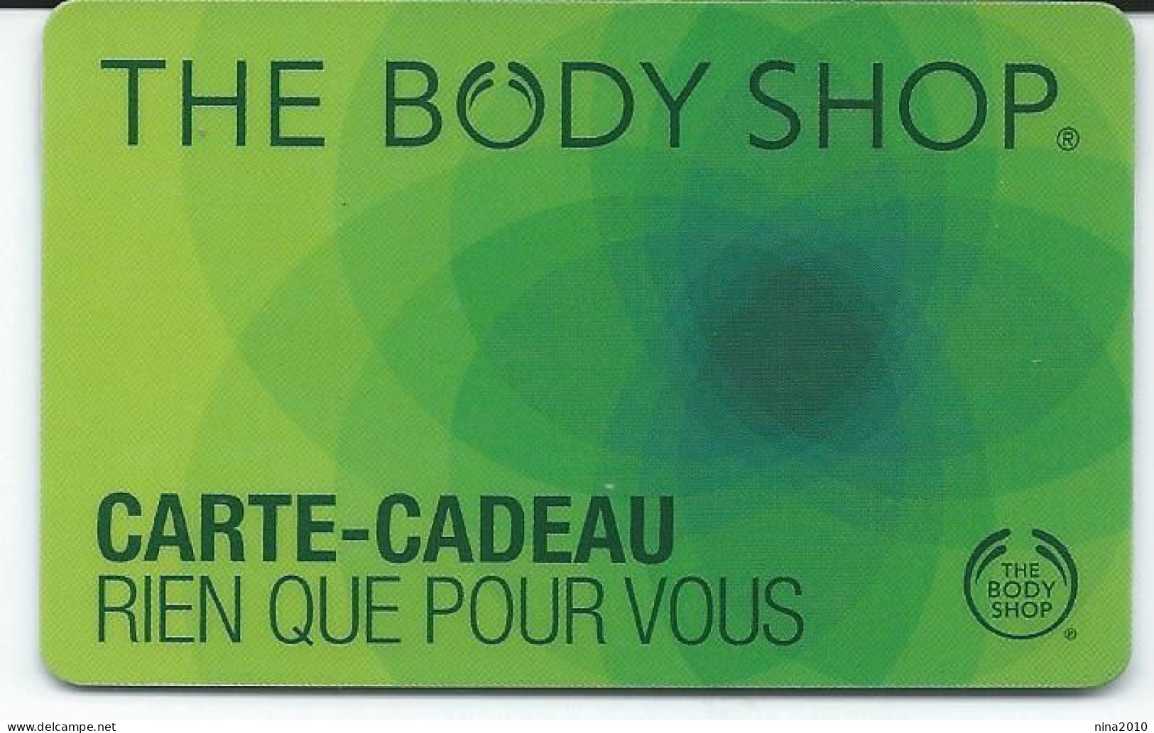 Carte Cadeau - The Body Shop - GIFT CARD /GESCHENKKARTE - Gift Cards