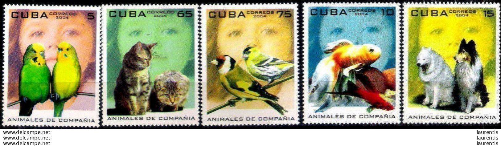 222  Cats - Birds - Fishes - Dogs  - 2004 - MNH - Cb -  1,95 . - Chats Domestiques