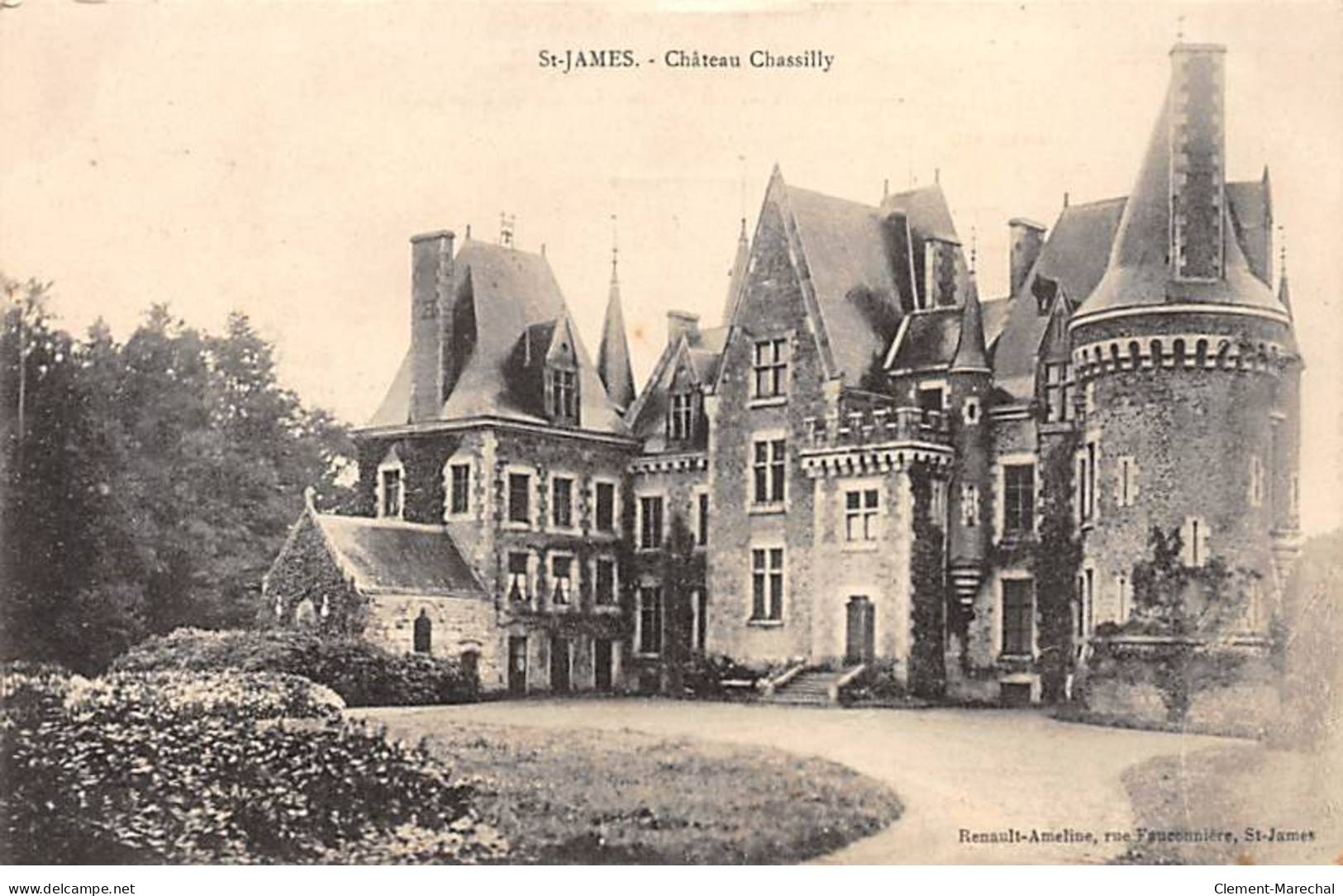 SAINT JAMES - Château Chassilly - Très Bon état - Andere & Zonder Classificatie