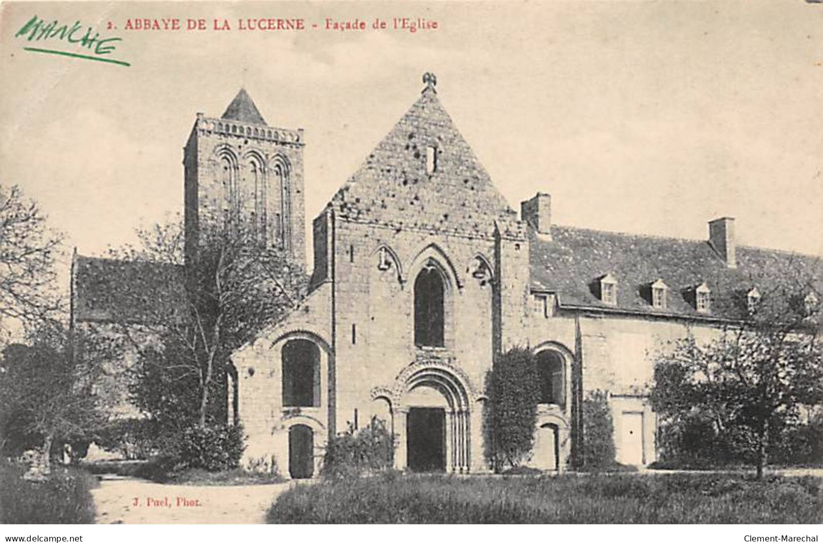 Abbaye De LA LUCERNE - Façade De L'Eglise - Très Bon état - Andere & Zonder Classificatie