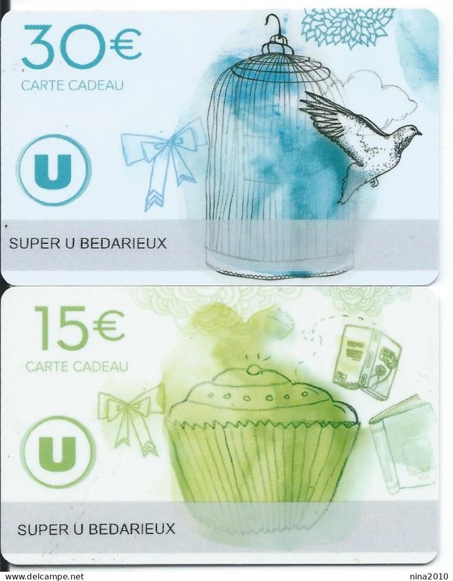 Carte Cadeau - Super U BEDARIEUX - GIFT CARD /GESCHENKKARTE - Gift Cards