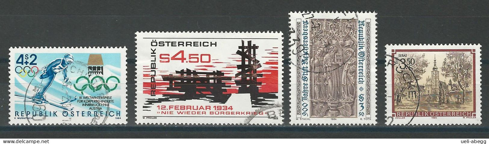 Österreich Mi 1765-68 O - Used Stamps