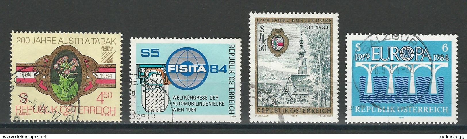 Österreich Mi 1769-72 O - Used Stamps