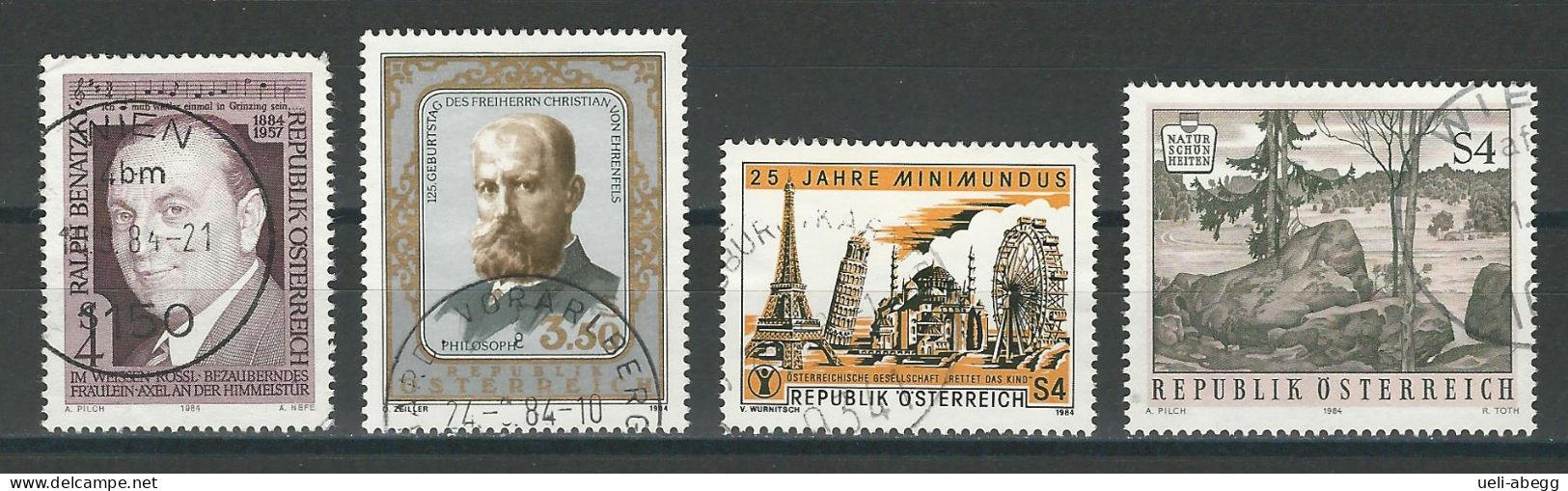 Österreich Mi 1781-84 O - Used Stamps