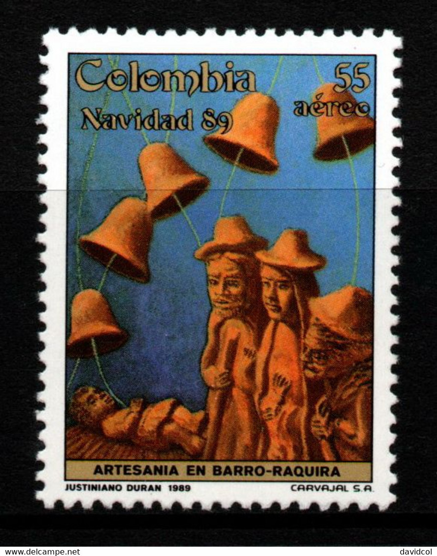 23- KOLUMBIEN - 1989 - MI#:1784 - MNH- CHRISTMAS / NAVIDAD - Kolumbien