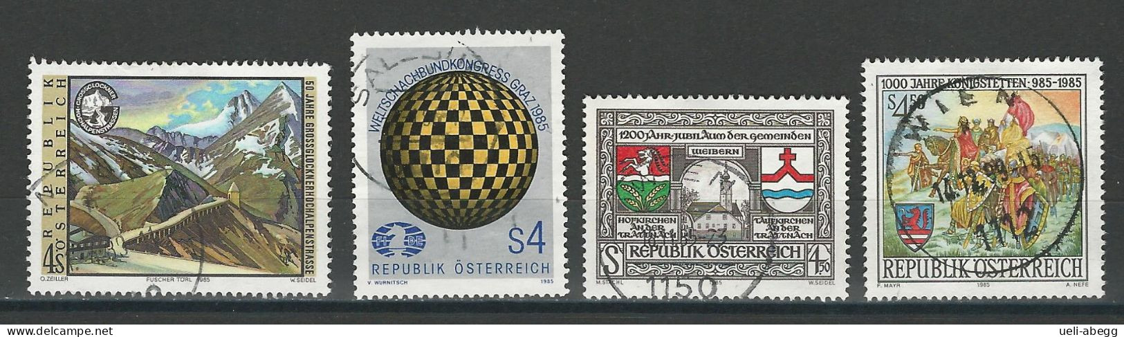 Österreich Mi 1822-25 O - Used Stamps