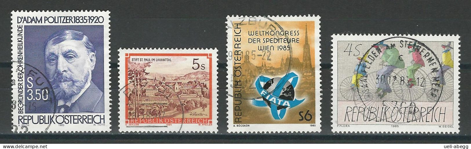 Österreich Mi 1826-29 O - Used Stamps